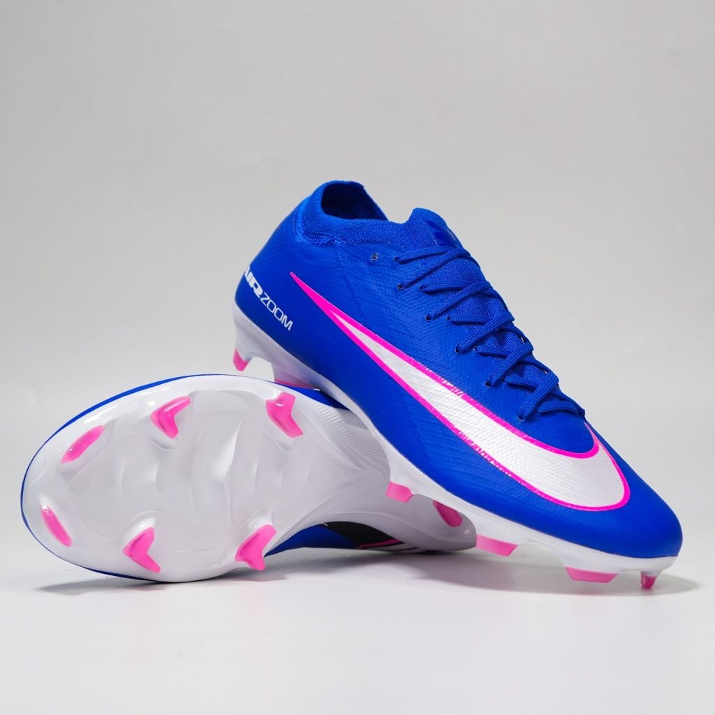 Giày đá bóng cỏ tự nhiên Nike Air Zoom Mercurial Vapor 16 Pro FG Attack - Racer Blue/White FQ8685-446