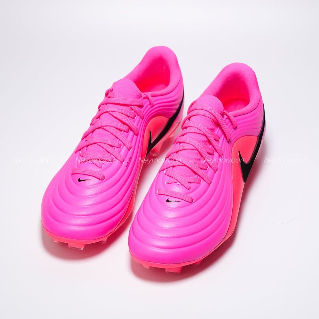 Giày đá bóng cỏ tự nhiên Nike Tiempo Maestro Academy MG Breakout - Pink/Black IQ2385-901