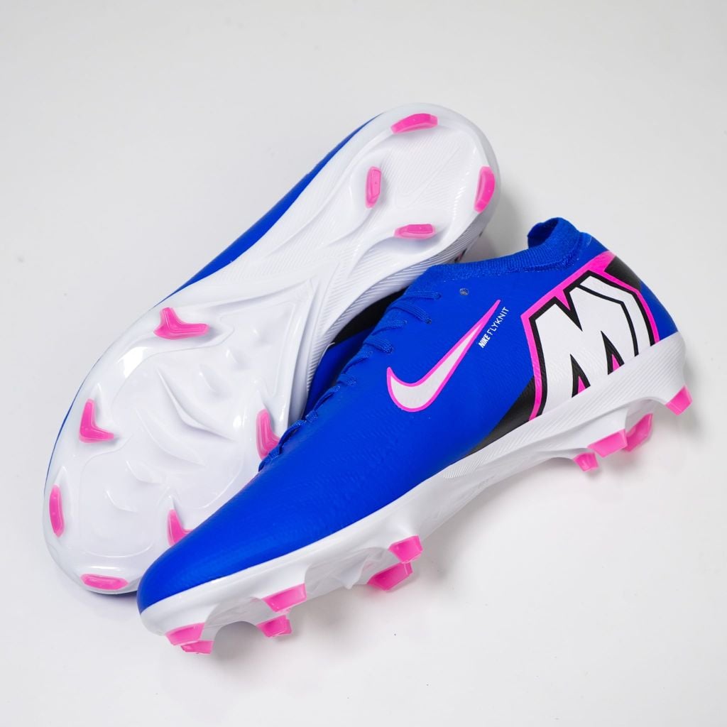 Giày đá bóng cỏ tự nhiên Nike Air Zoom Mercurial Vapor 16 Pro FG Attack - Racer Blue/White FQ8685-446