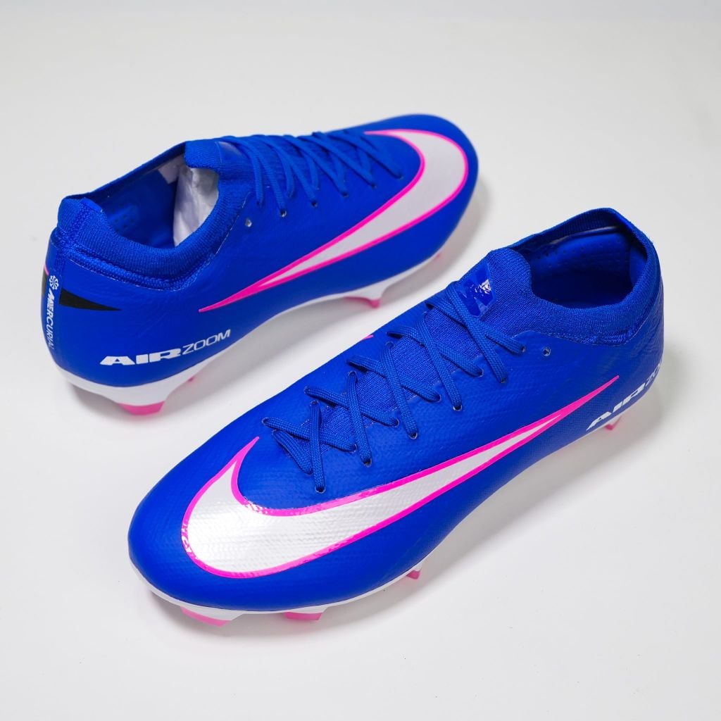 Giày đá bóng cỏ tự nhiên Nike Air Zoom Mercurial Vapor 16 Pro FG Attack - Racer Blue/White FQ8685-446