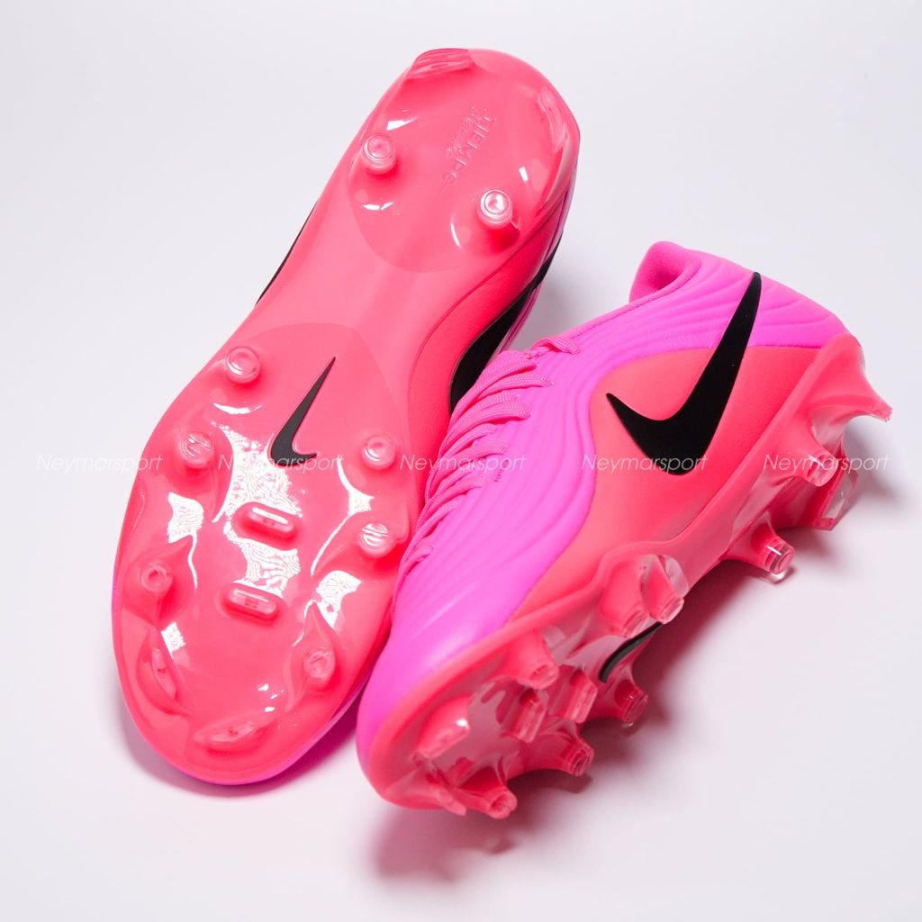 Giày đá bóng cỏ tự nhiên Nike Tiempo Maestro Academy MG Breakout - Pink/Black IQ2385-901