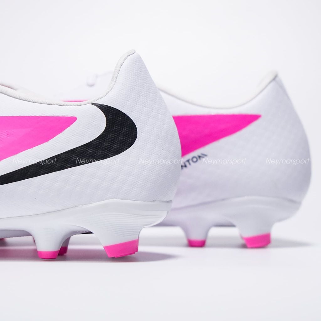 Giày đá bóng cỏ tự nhiên Nike Phantom 6 Academy Low Cut MG Breakout - Pink/White/Black IQ2392-900