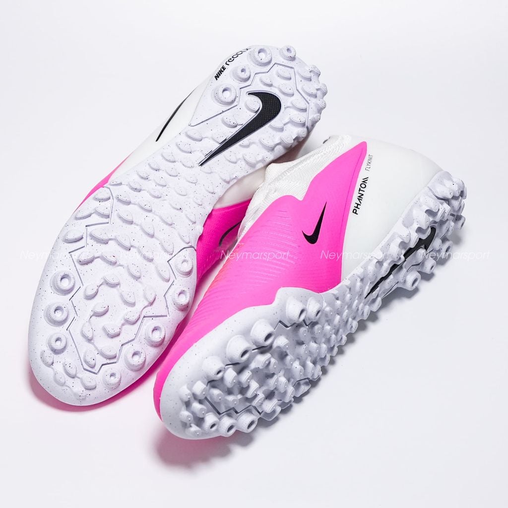 Giày đá bóng cỏ nhân tạo Nike Phantom 6 Pro Low Cut TF Breakout - Pink/White/Black IQ2155-900