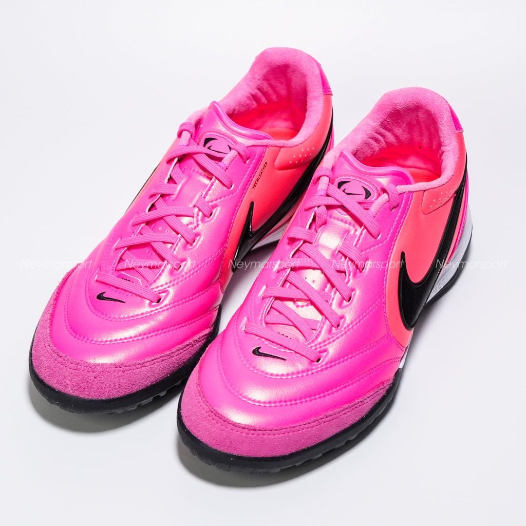 Giày đá bóng cỏ nhân tạo Nike Tiempo Ligera Pro TF Breakout - Pink/Black IQ2384-901