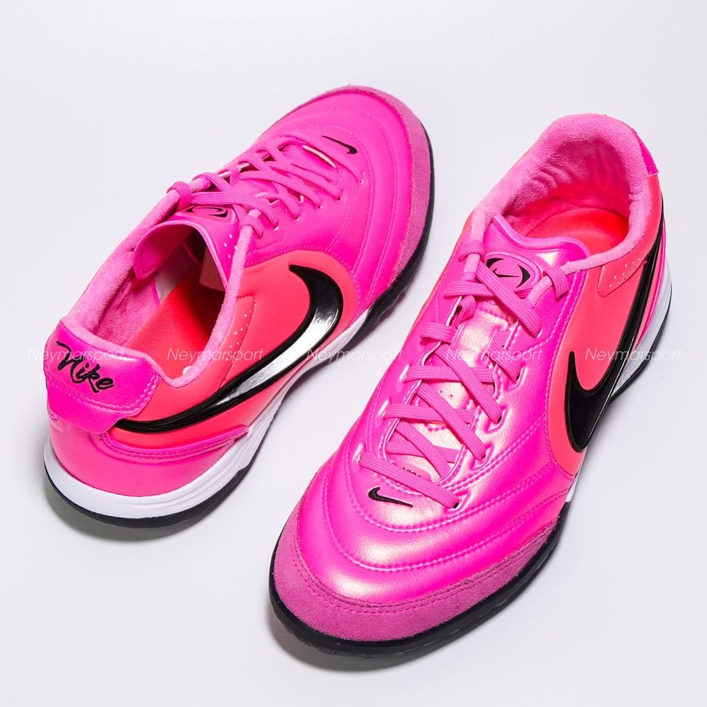 Giày đá bóng cỏ nhân tạo Nike Tiempo Ligera Pro TF Breakout - Pink/Black IQ2384-901