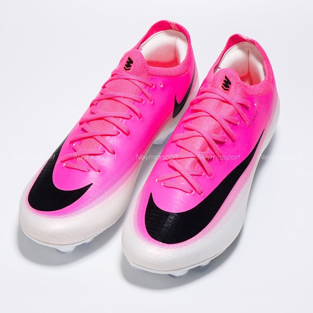 Giày đá bóng cỏ tự nhiên Nike Mercurial Vapor 17 Pro FG Breakout - Pink/White/Black IO8225-900