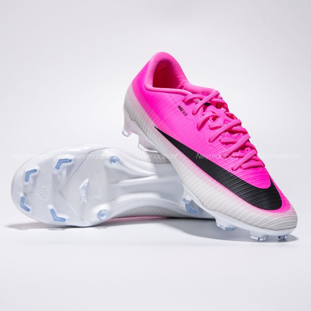 Giày bóng đá cỏ tự nhiên Nike Mercurial Vapor 17 Academy FG/MG Breakout - Pink/White/Black IO8228-900