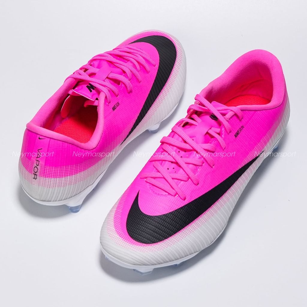 Giày bóng đá cỏ tự nhiên Nike Mercurial Vapor 17 Academy FG/MG Breakout - Pink/White/Black IO8228-900