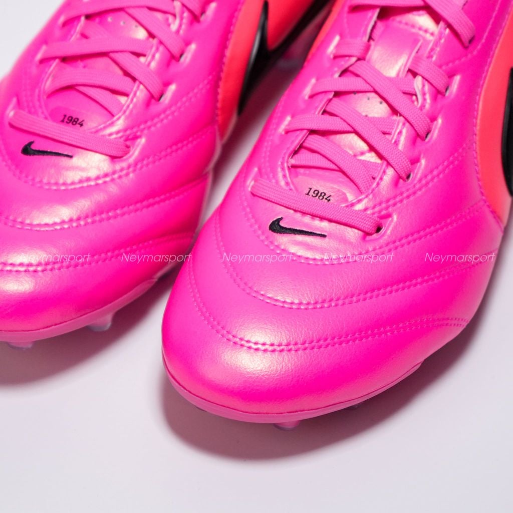 Giày bóng đá cỏ tự nhiên Nike Tiempo Ligera Pro FG Breakout - Pink/Black IO4400-901