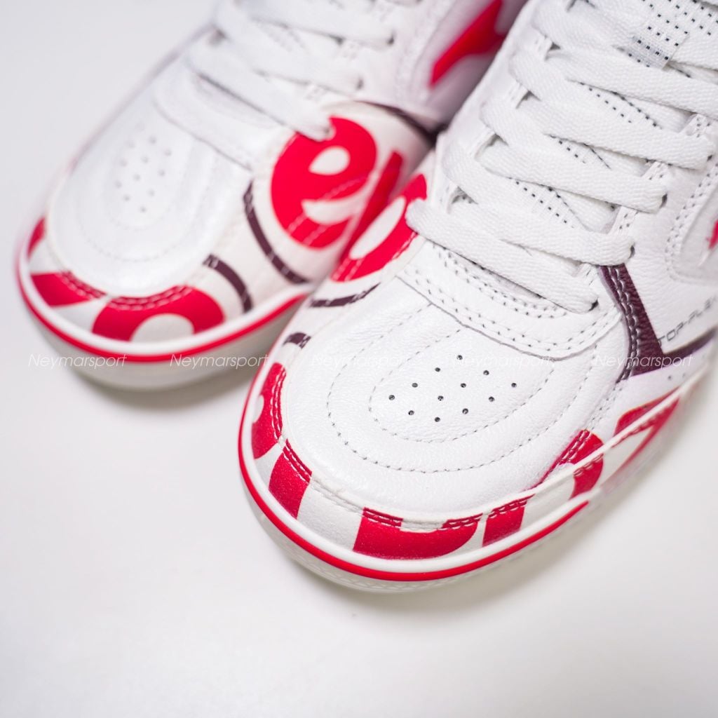 Giày đá bóng Futsal Joma Top Flex 2662 IN - El Pozo White Red TOPS2662IN