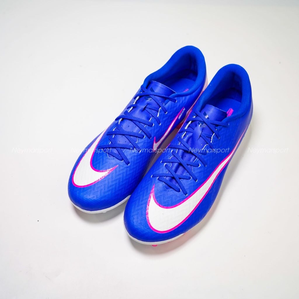 Giày đá bóng cỏ tự nhiên Nike Air Zoom Mercurial Vapor 16 Academy AG Attack - Racer Blue/White FQ8364-446