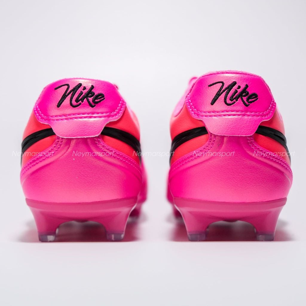 Giày bóng đá cỏ tự nhiên Nike Tiempo Ligera Pro FG Breakout - Pink/Black IO4400-901