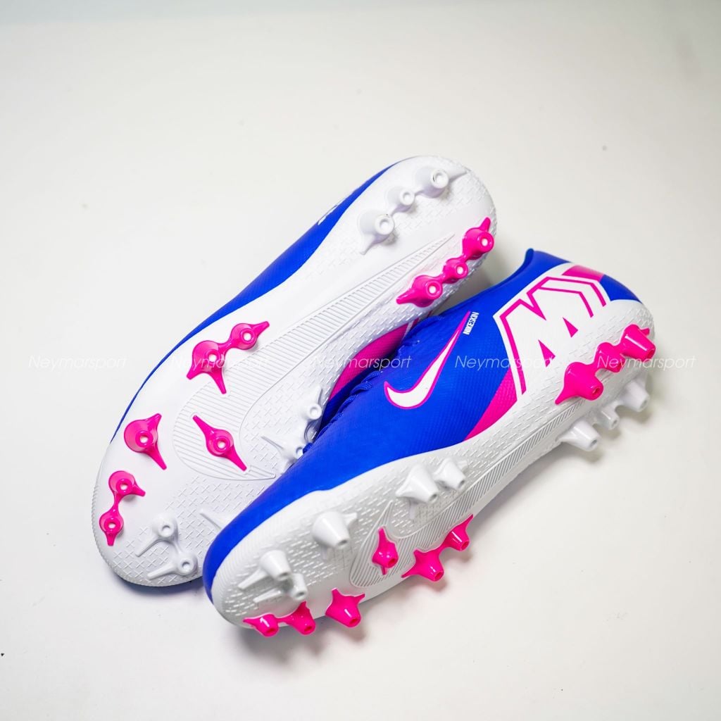 Giày đá bóng cỏ tự nhiên Nike Air Zoom Mercurial Vapor 16 Academy AG Attack - Racer Blue/White FQ8364-446