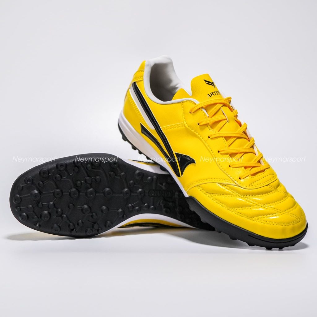 Giày đá bóng cỏ nhân tạo Kamito Artista II KL TF Classic - Yellow/Black KMTF260830