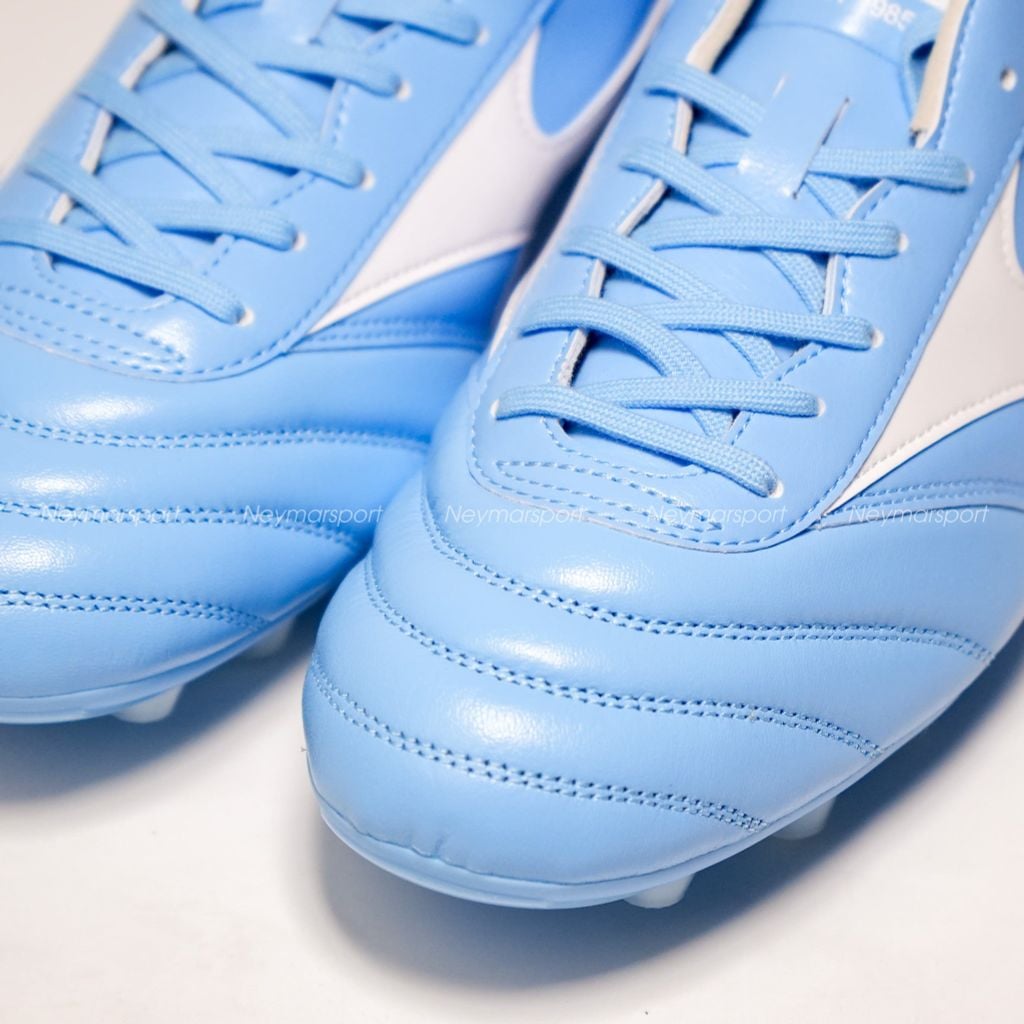 Giày đá bóng cỏ tự nhiên Mizuno Morelia II Pro FG Unity Sky - Sky Blue/White P1GA260625