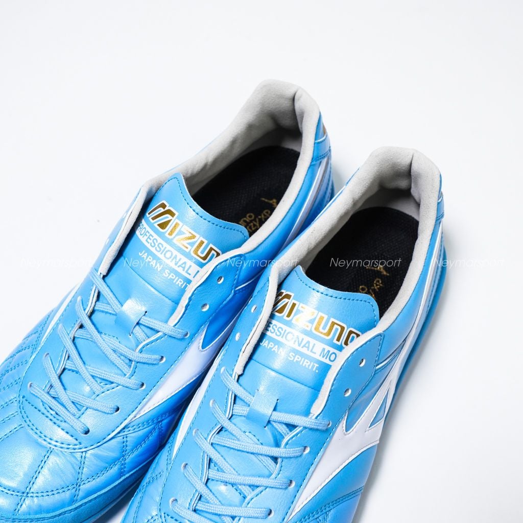 Giày đá bóng cỏ nhân tạo Mizuno Morelia Sala Made in Japan AS TF Unity Sky - Sky Blue/White Q1GB260225