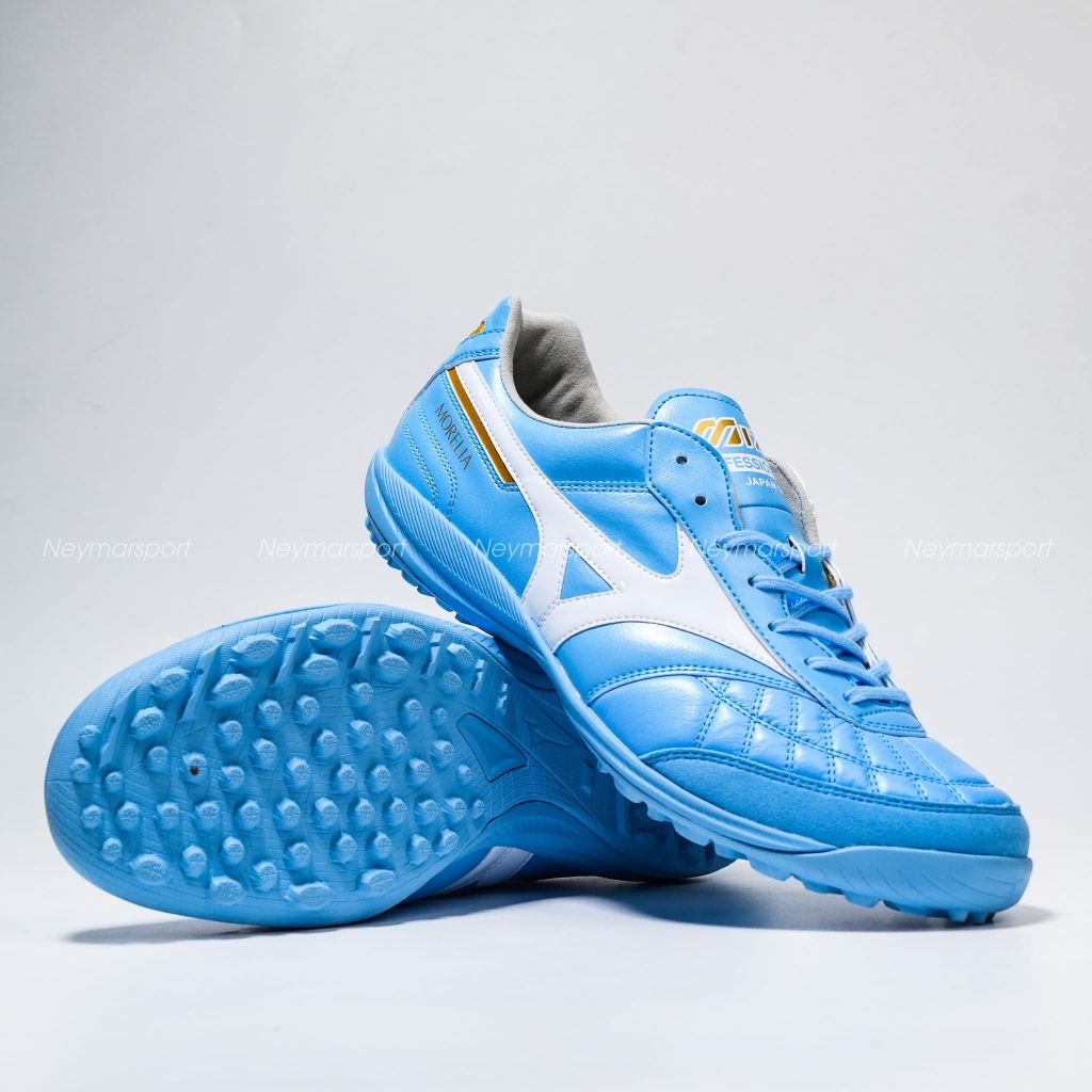 Giày đá bóng cỏ nhân tạo Mizuno Morelia Sala Made in Japan AS TF Unity Sky - Sky Blue/White Q1GB260225