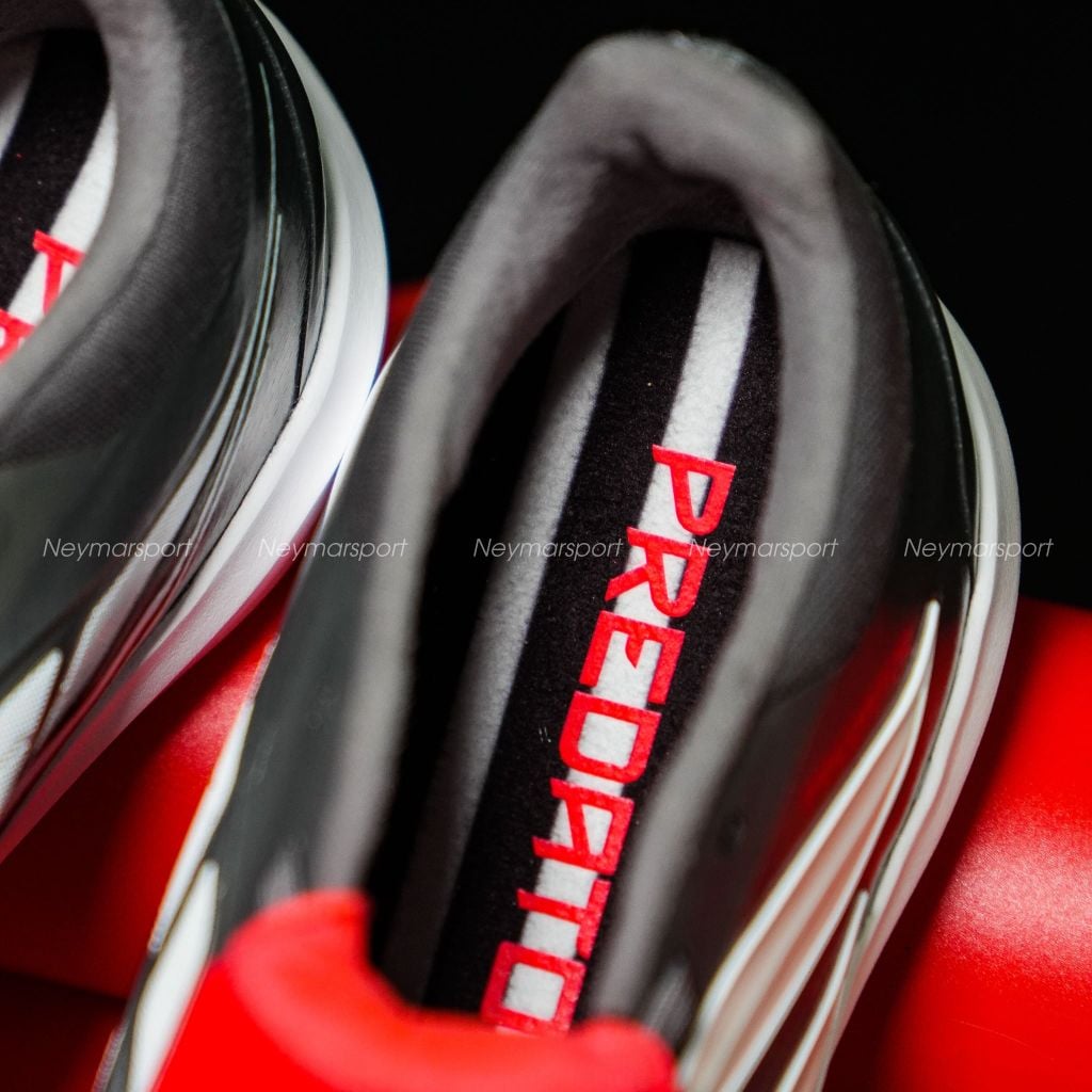 Giày đá bóng cỏ nhân tạo adidas Predator Pro Fold-over Tongue TF Finishers Steel - Iron Metal/Footwear White/Lucid Red JR7864