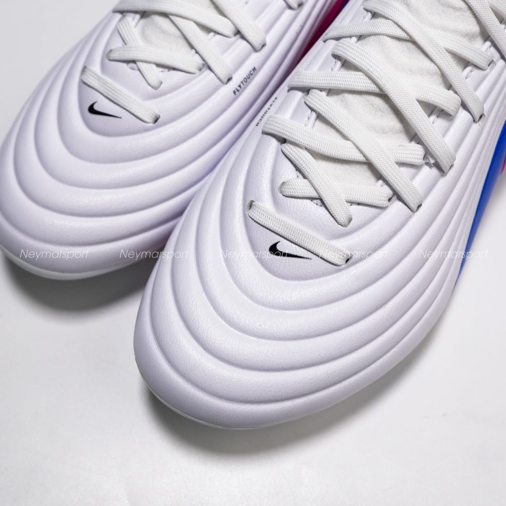 Giày đá bóng cỏ tự nhiên Nike Tiempo Maestro Academy MG Attack - White/Black/Racer Blue/Pink Blast IB1600-146