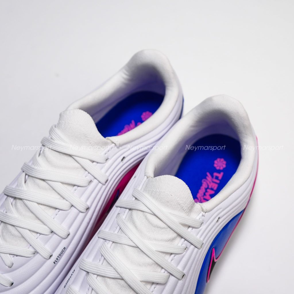 Giày đá bóng cỏ tự nhiên Nike Tiempo Maestro Academy MG Attack - White/Black/Racer Blue/Pink Blast IB1600-146