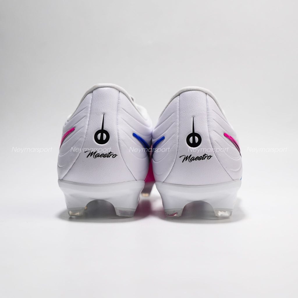 Giày đá bóng cỏ tự nhiên Nike Tiempo Maestro Academy MG Attack - White/Black/Racer Blue/Pink Blast IB1600-146