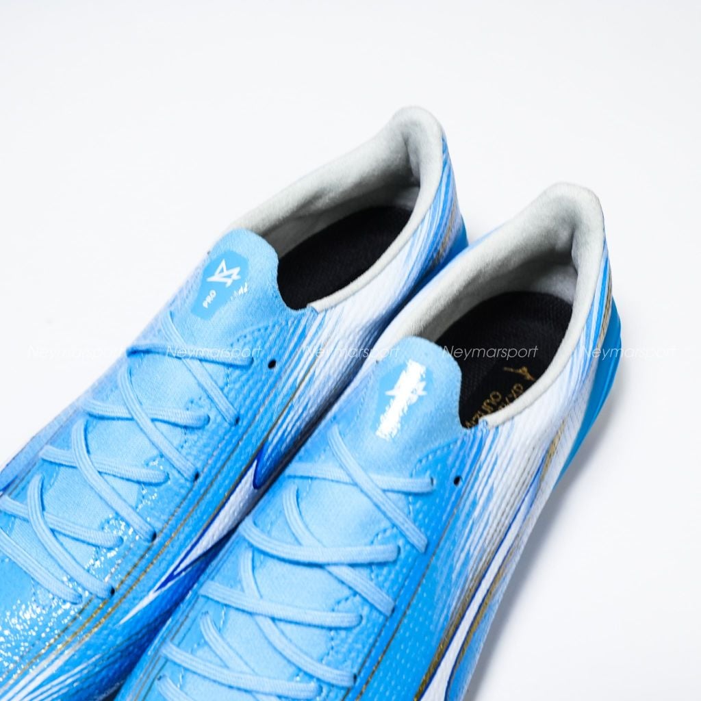 Giày đá bóng cỏ tự nhiên Mizuno Alpha III Pro FG Unity Sky - Blue/White P1GA266425
