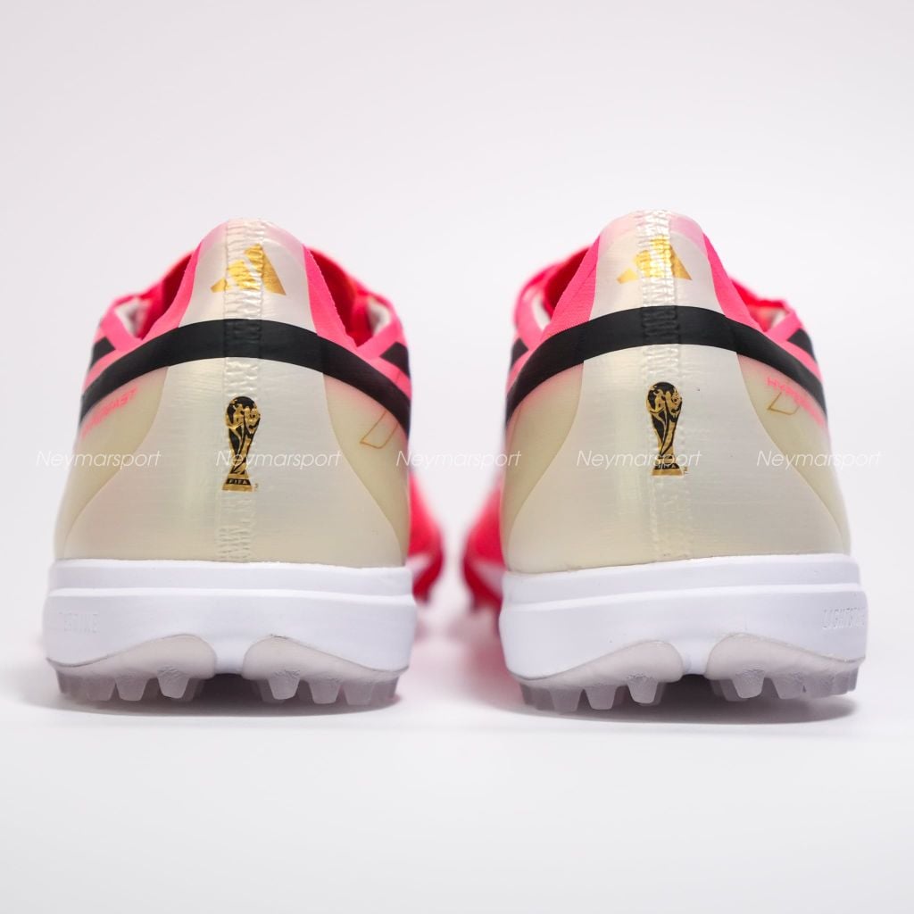 Giày bóng đá cỏ nhân tạo adidas F50 Hyperfast Pro TF Road to Glory - Solar Turbo/Core Black/Gold Metallic IH4567