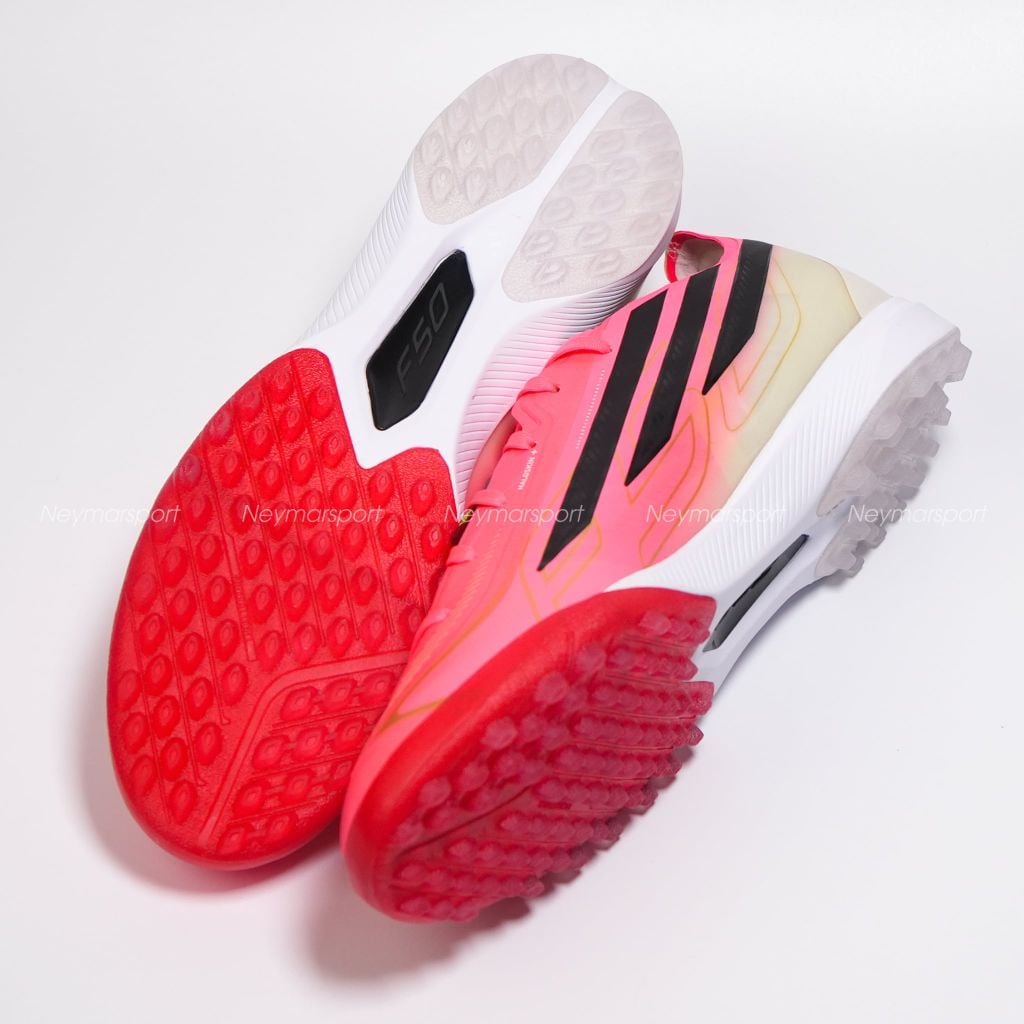 Giày bóng đá cỏ nhân tạo adidas F50 Hyperfast Pro TF Road to Glory - Solar Turbo/Core Black/Gold Metallic IH4567