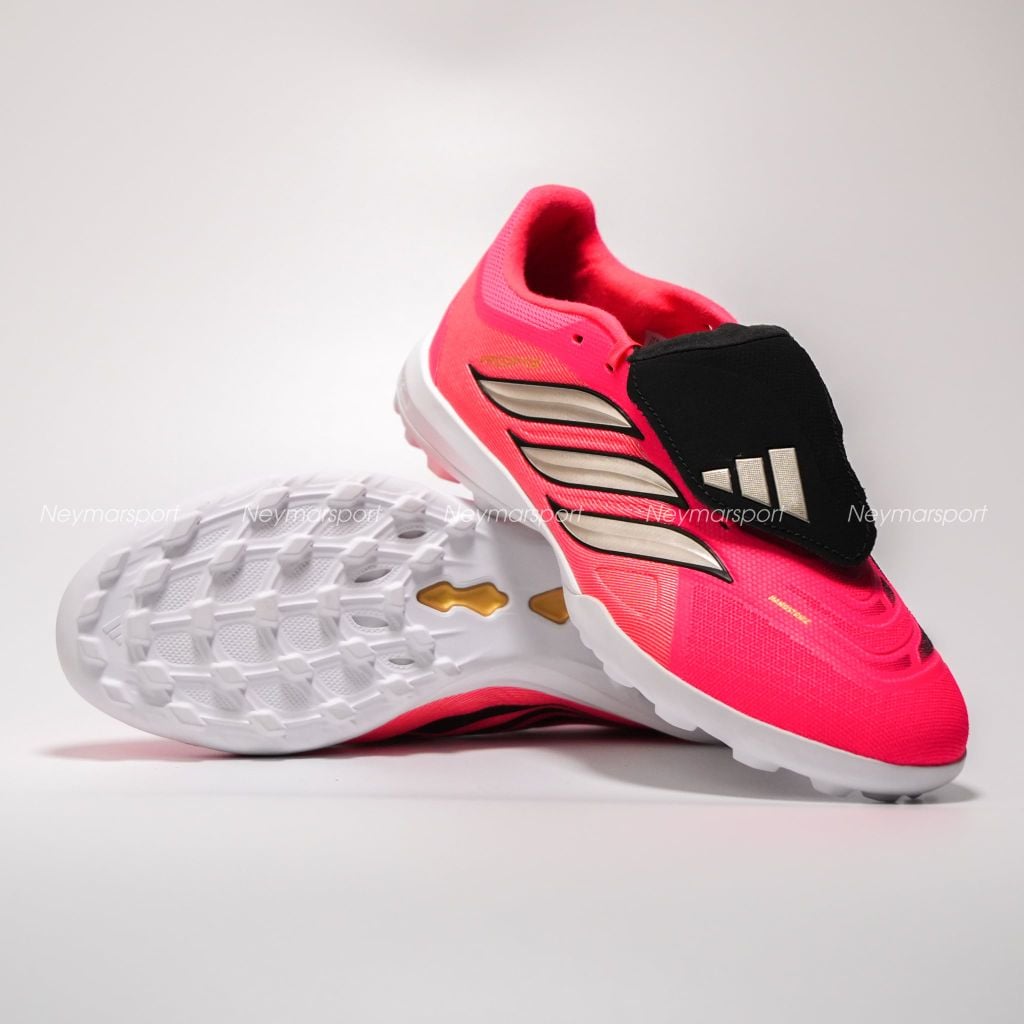 Giày đá bóng cỏ nhân tạo adidas Predator League Fold-over Tongue TF Road to Glory - Solar Turbo/Thermal Chrome/Core Black IH7212