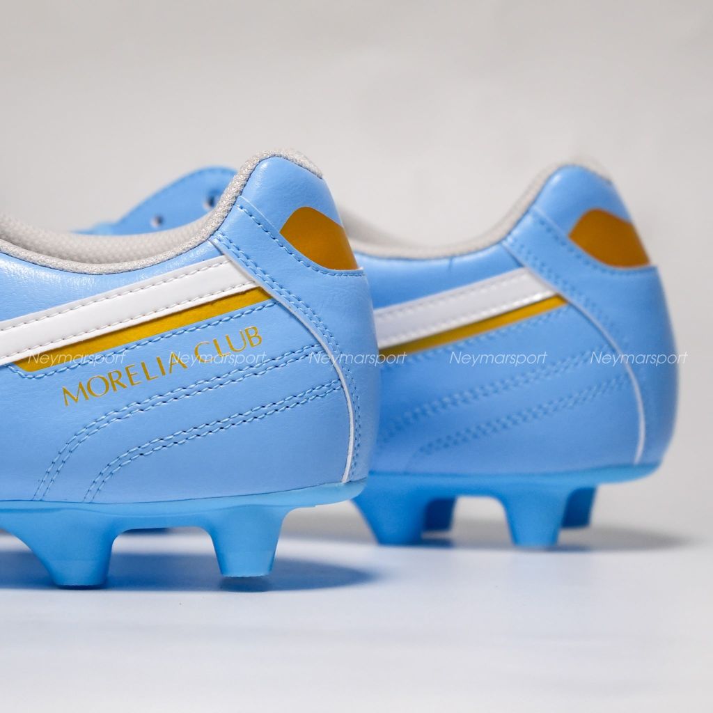 Giày đá bóng cỏ tự nhiên Mizuno Morelia II Club FG Unity Sky - Sky Blue/White P1GA260825