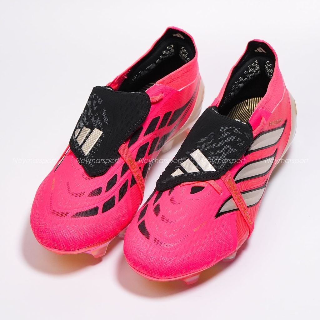 Giày đá bóng sân cỏ tự nhiên adidas Predator Elite Fold-over Tongue FG Road to Glory - Solar Turbo/Thermal Chrome/Core Black JP6237