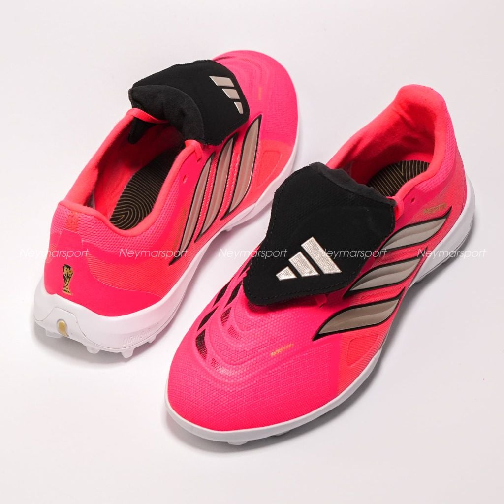 Giày đá bóng cỏ nhân tạo adidas Predator League Fold-over Tongue TF Road to Glory - Solar Turbo/Thermal Chrome/Core Black IH7212