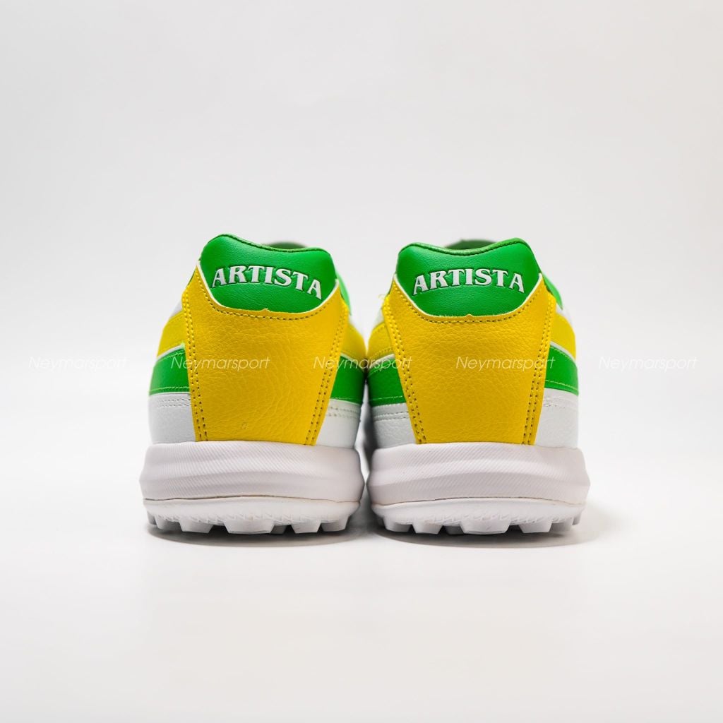 Giày đá bóng cỏ nhân tạo Kamito Artista Pro TF - White/Green KMTF240356