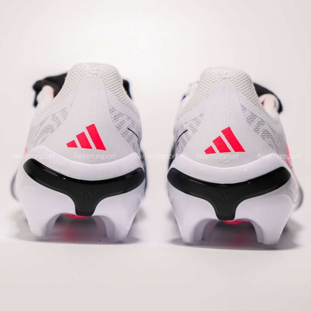 Giày đá bóng cỏ tự nhiên adidas Predator League Fold-over Tongue FG Chaos or Control - Footwear White/Solar Turbo/Core black JP6278