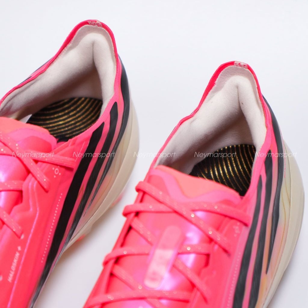 Giày đá bóng cỏ tự nhiên Adidas F50 Hyperfast Elite FG Road to Glory - Solar Turbo/Core Black/Gold Metallic JR5386