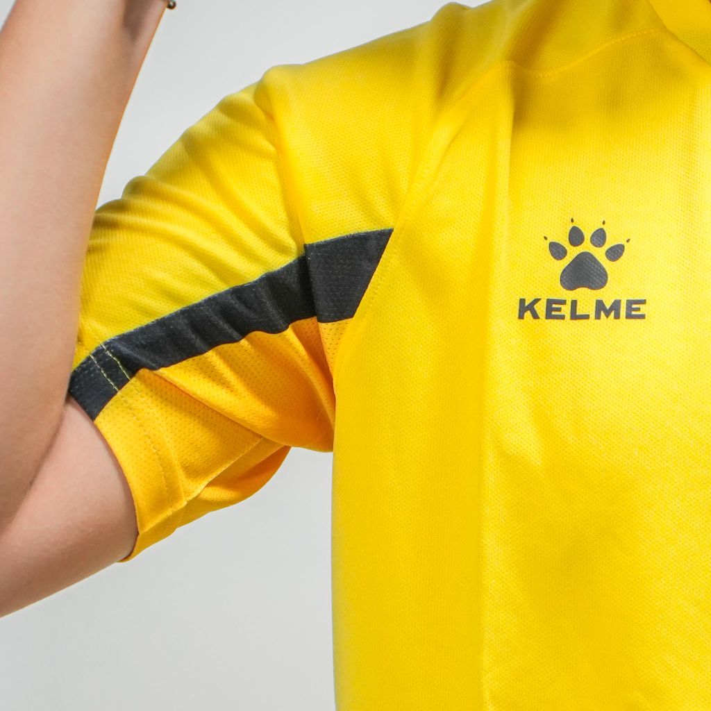 Bộ quần áo bóng đá chính hãng Kelme - Yellow/Black 7351ZB1129-712