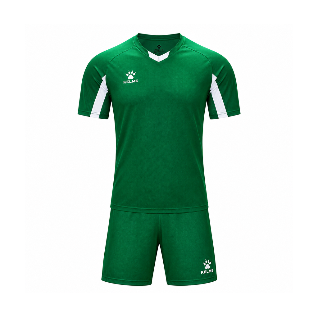 Bộ quần áo bóng đá chính hãng Kelme - Green/White 7351ZB1129-311