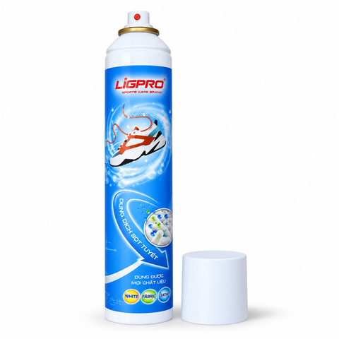 Chai Xịt Vệ Sinh Giày Bọt Tuyết Ligpro 420ml