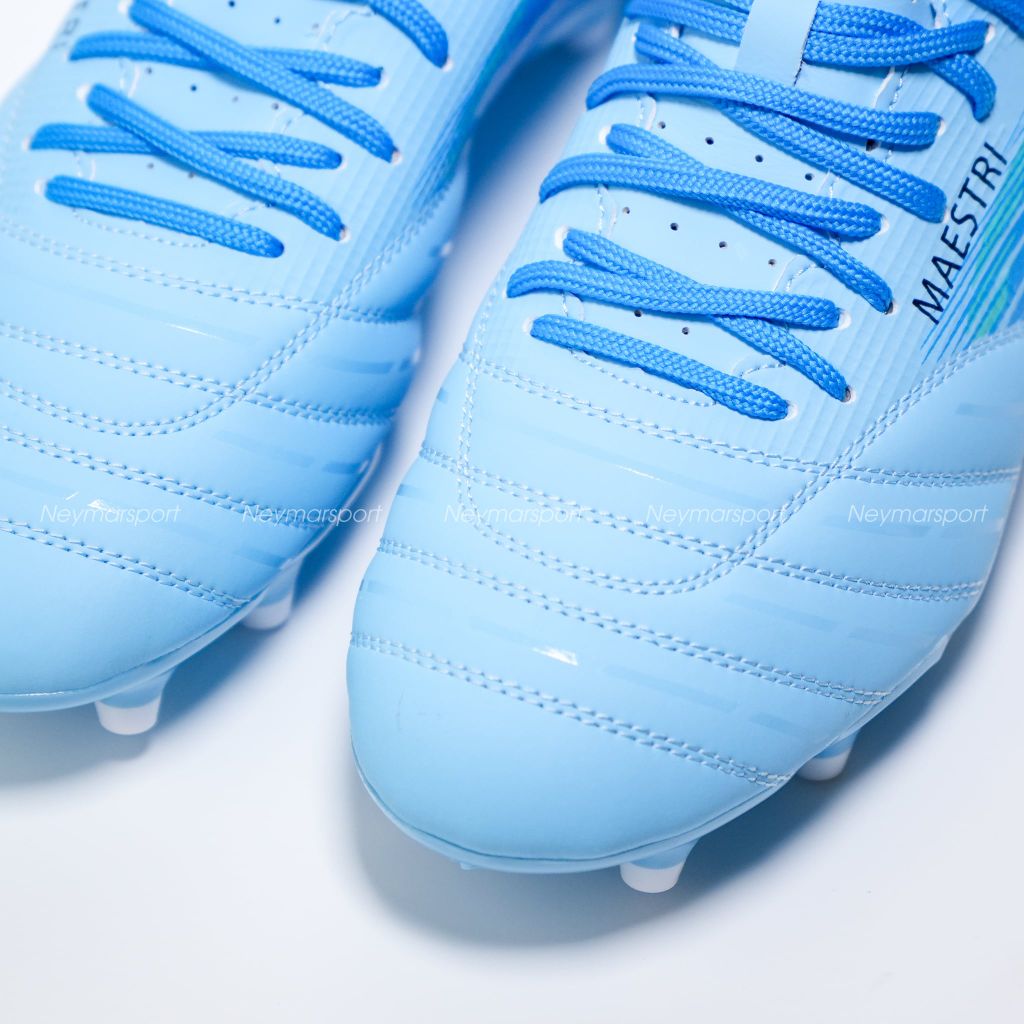 Giày đá bóng cỏ tự nhiên NMS Maestri 1.0 FG - Baby Blue/Black MAEFG1600