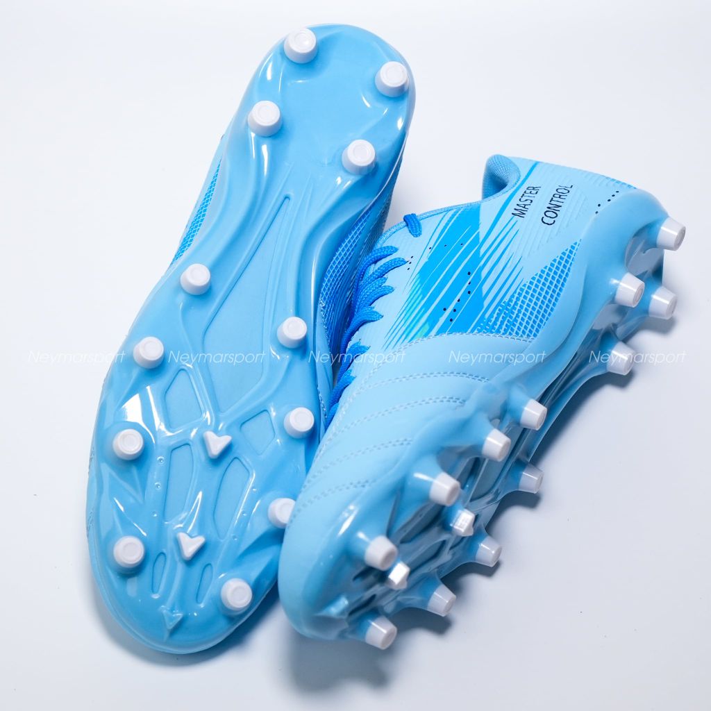 Giày đá bóng cỏ tự nhiên NMS Maestri 1.0 FG - Baby Blue/Black MAEFG1600