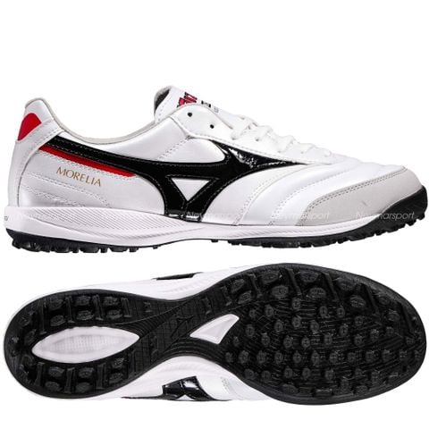 Giày đá bóng cỏ nhân tạo Mizuno Morelia Sala Pro AS TF Black/White/Red Q1GB251309
