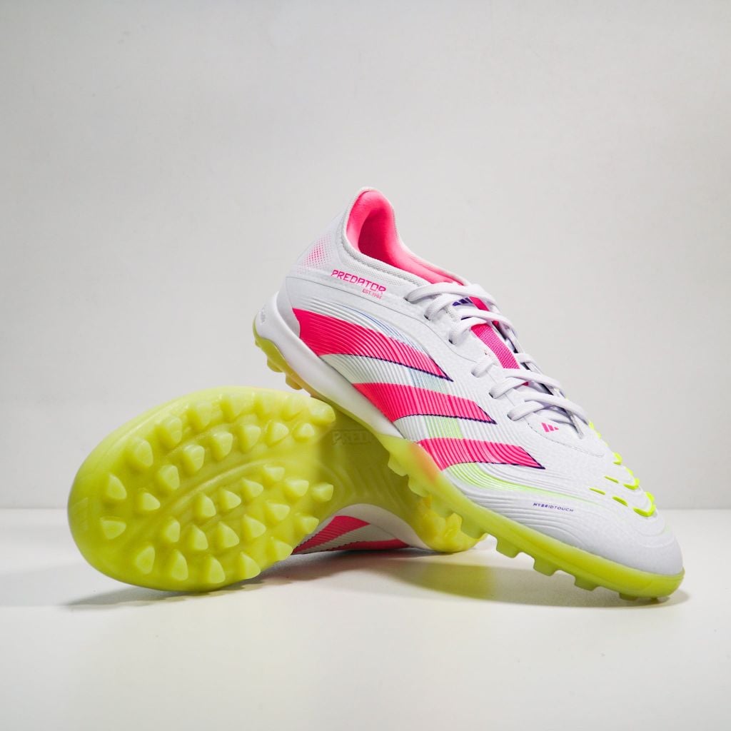 Giày đá bóng adidas Predator Pro TF Celestial Victory - Footwear White/Lucid Pink/Lucid Lemon JH6468