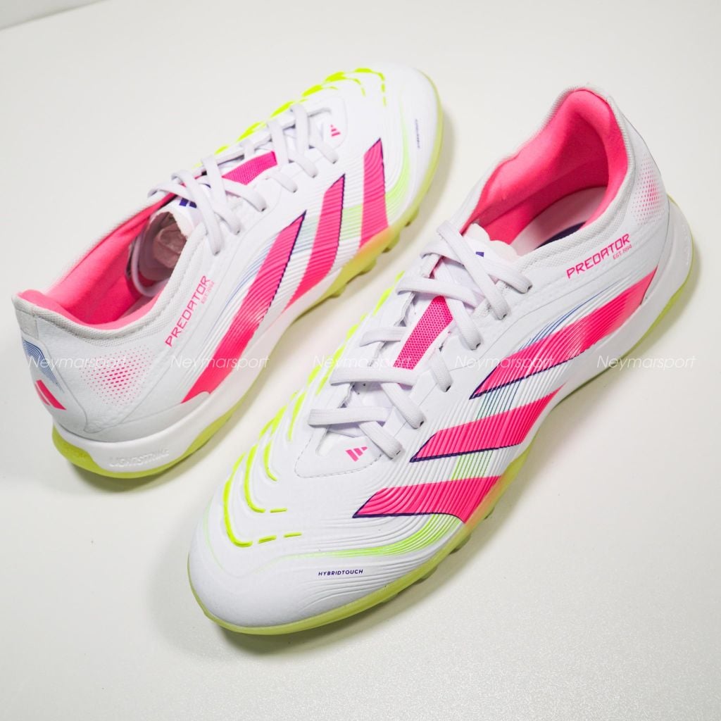 Giày đá bóng adidas Predator Pro TF Celestial Victory - Footwear White/Lucid Pink/Lucid Lemon JH6468
