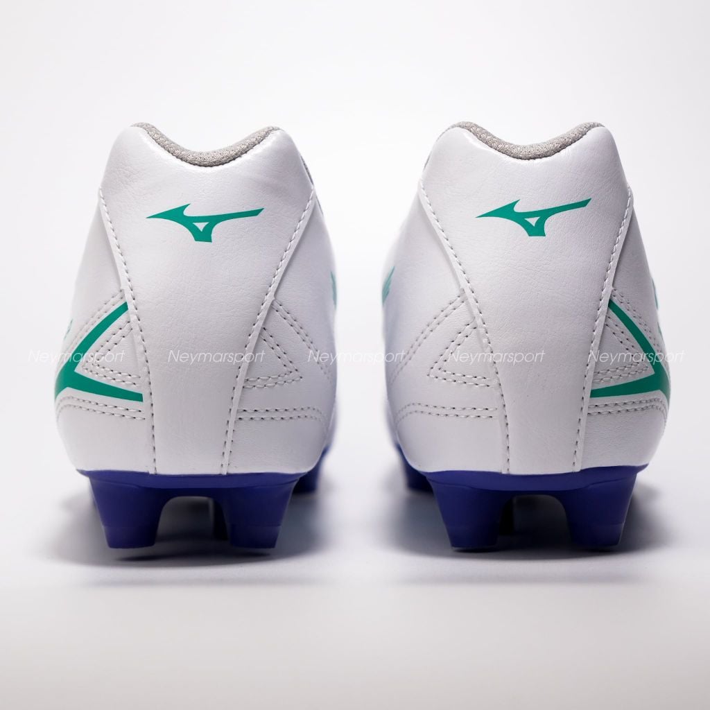 Giày đá bóng cỏ tự nhiên Mizuno Monarcida Neo III Select FG - White/Arcadia P1GA262530