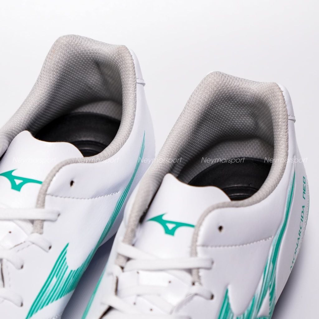 Giày đá bóng cỏ tự nhiên Mizuno Monarcida Neo III Select FG - White/Arcadia P1GA262530