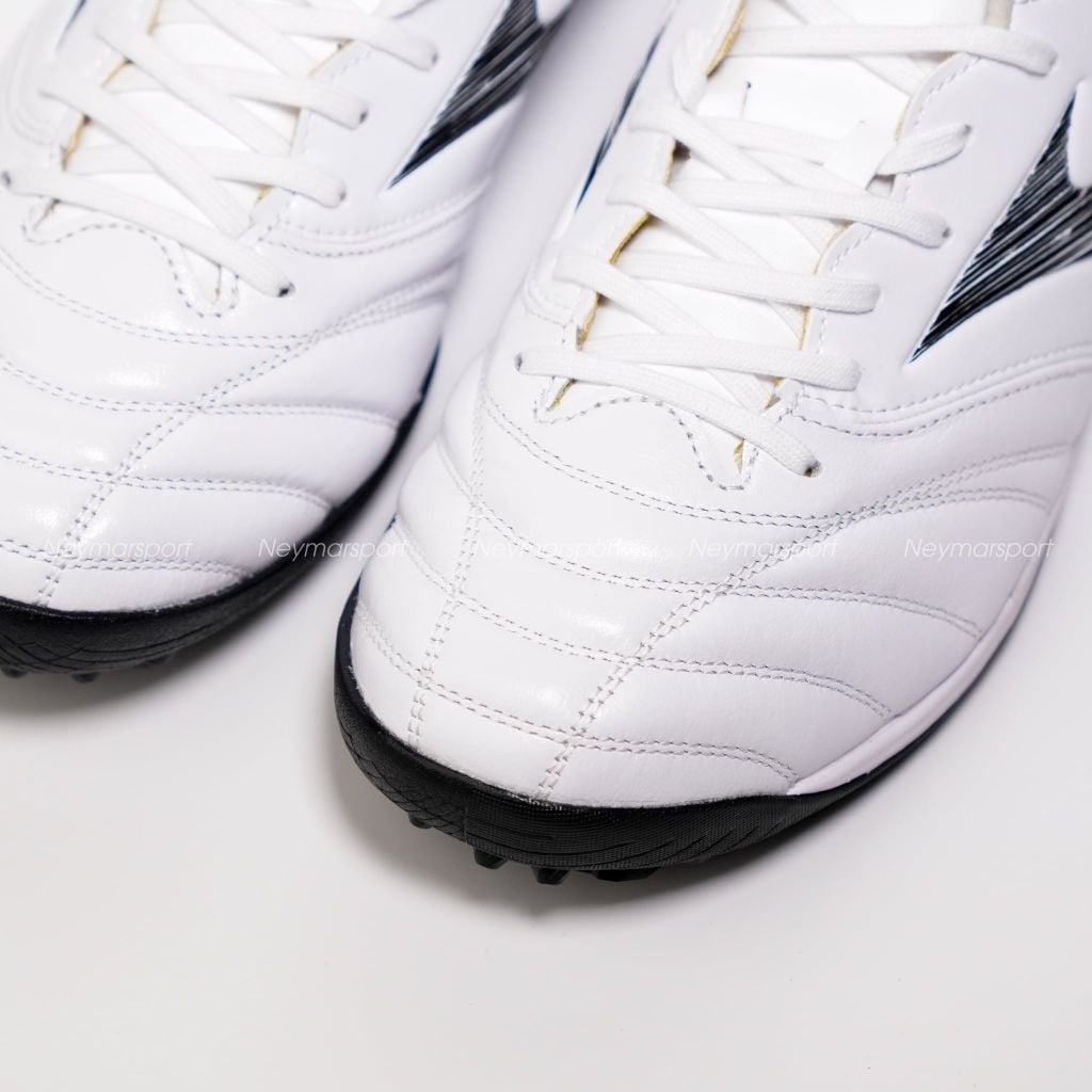 Giày đá bóng cỏ nhân tạo Mizuno Morelia Neo V Pro TF - White/Black/Chinese Red P1GD268409