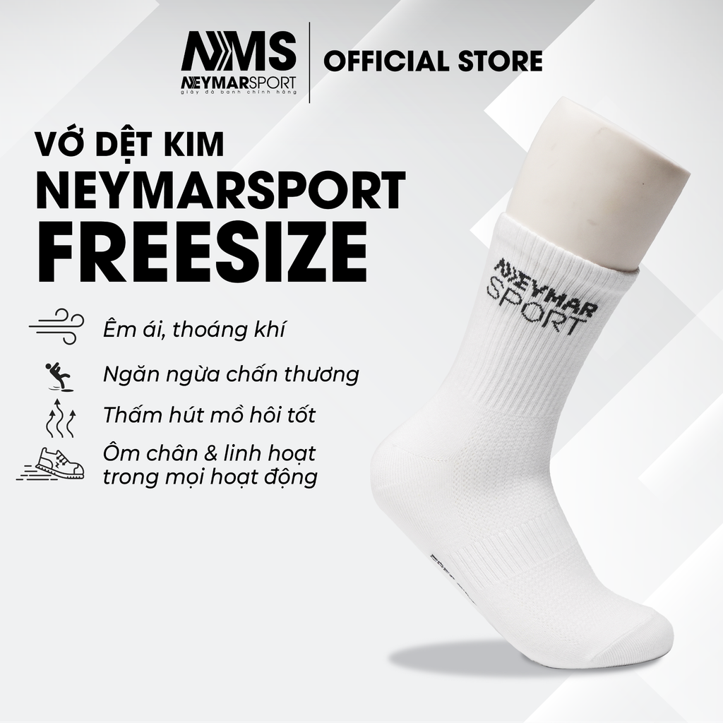 Vớ dệt kim NEYMARSPORT FREESIZE