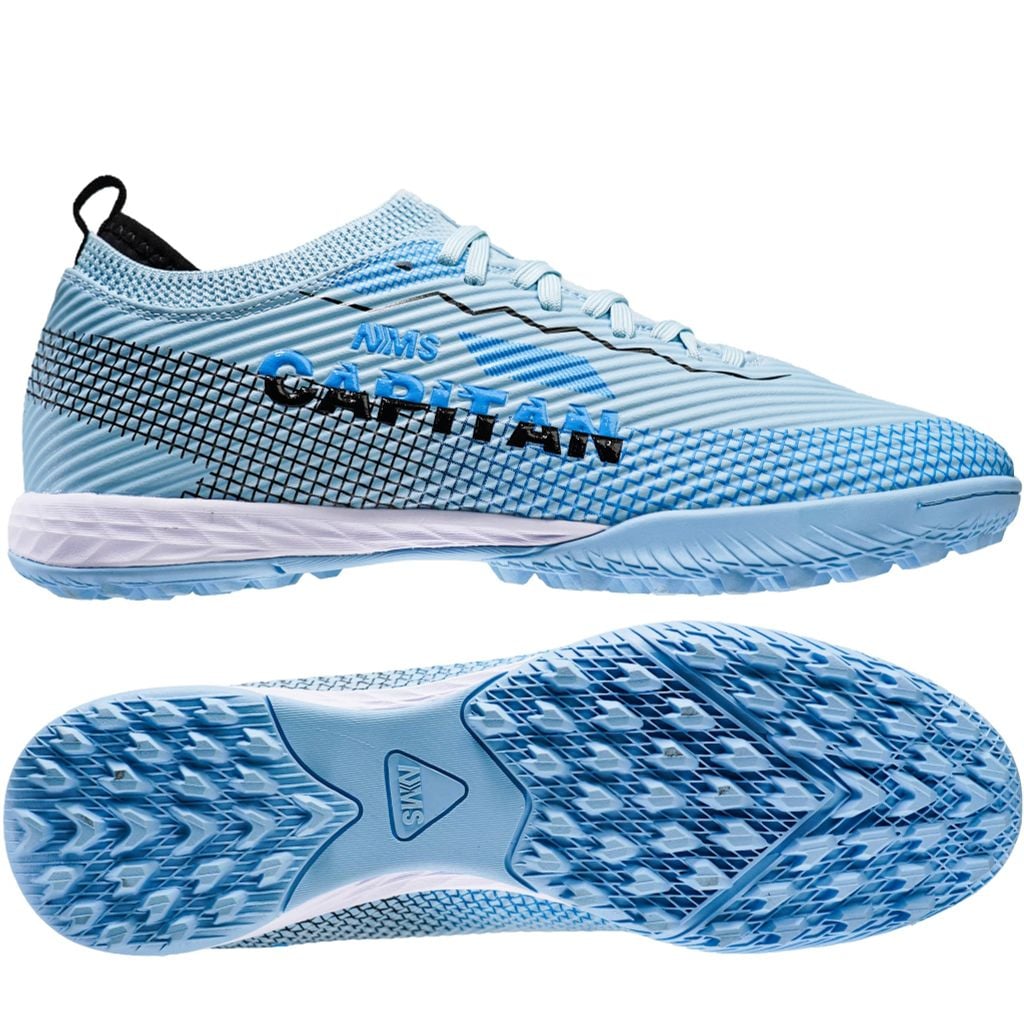 Giày đá bóng cỏ nhân tạo NMS CAPITAN 2.0 TF - Baby Blue/Black CAP2400