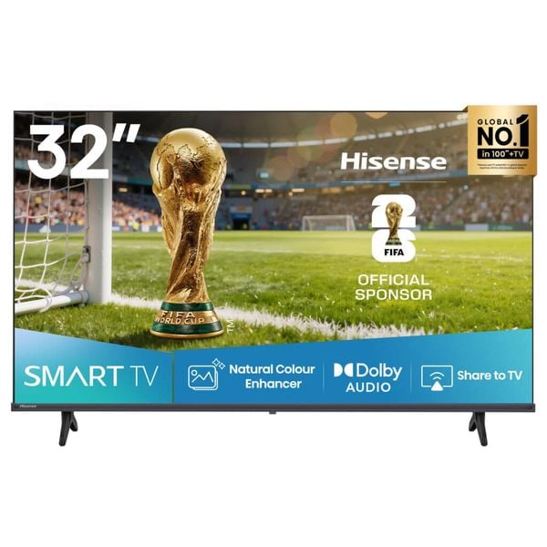 TV Hisense 32-inch HD 32A4Q - Vidaa; Loa 12W DTS Virtual X