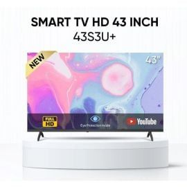 TV Coocaa 43-inch FHD 43S3U+ - Hệ điều hành Coolita 3.0 Smart; 60Hz; Loa 2.0 20W; HDR 10+